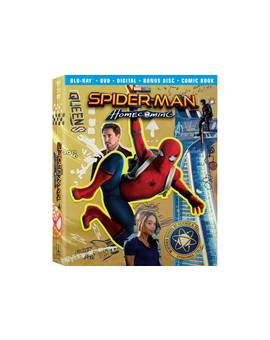 Spiderman Homecoming, portada de la edición exclusiva de Target con disco extra y cómic