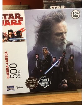 Otra imagen promocinal de un puzzle de Los Últimos Jedi
