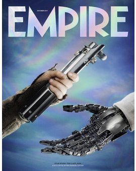 Portada holográfica para suscriptores de EMPIRE de Los Últimos Jedi