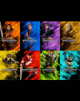 Pósters de personajes de THOR Ragnarok