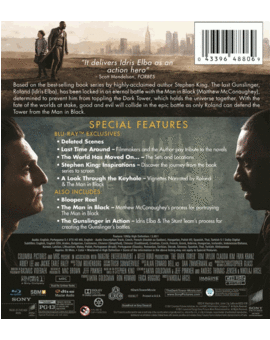 DARK TOWER, carátula y extras 