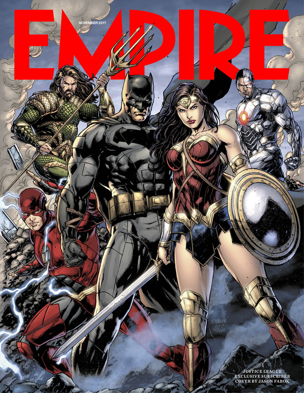 La Liga de la Justicia en la portada para subscriptores de EMPIRE