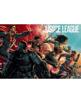 La Liga de la Justicia, póster de Mondo