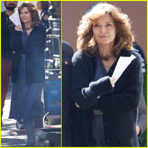 Primeras imágenes de Michelle Pfeiffer con Michael Douglas en un set de  una escena del pasado de Ant Man y la Avispa