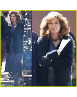 Primeras imágenes de Michelle Pfeiffer con Michael Douglas en un set de  una escena del pasado de Ant Man y la Avispa