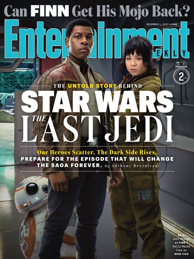 Los Últimos Jedi, portada para coleccionistas de  Entertainment Weekly 2 de 4 