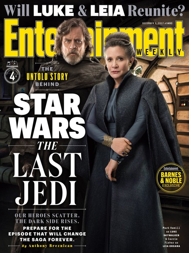 Los Últimos Jedi, portada para coleccionistas de Entertainment Weekly 4 de 4 