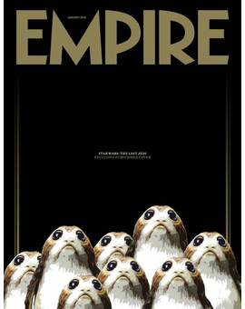 Portada para subscriptores de Los Últimos Jedi de EMPIRE (of the Porgs XD) 