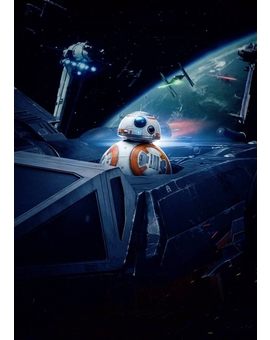 Póster chino de BB-8, sin texto