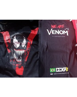 Venom, camiseta promocional de la Comic Con Experience de Brasil