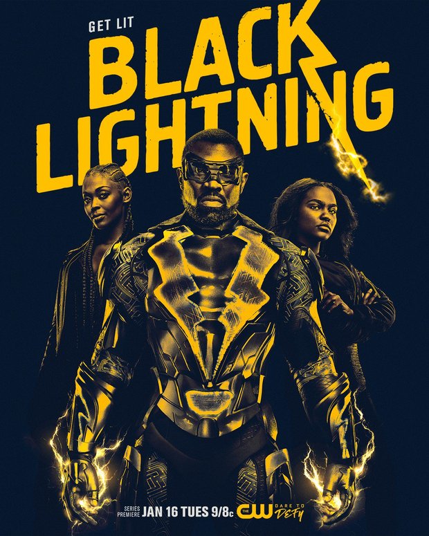Póster y trailer de la nueva serie de DC y CW, Black Lightning