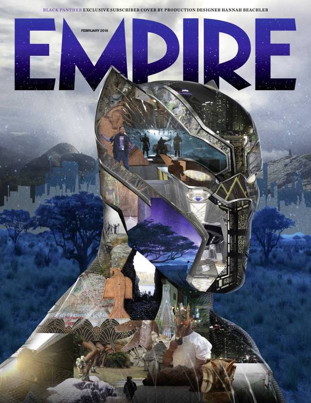 Pantera Negra en la portada para subscriptores de EMPIRE