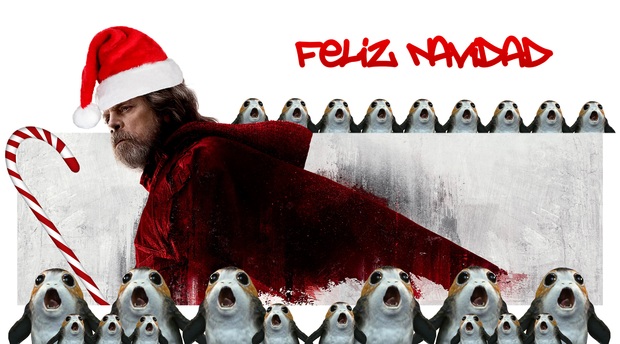 Desde Ahch-To, Feliz Navidad y Próspero Año Nuevo