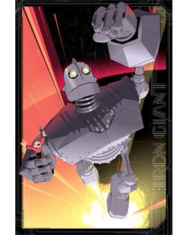 El Gigante de Hierro, póster de Craig Drake