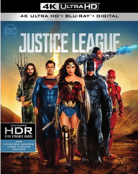 La Liga de la Justicia: carátula 4K, extras y vistazo a una escena eliminada