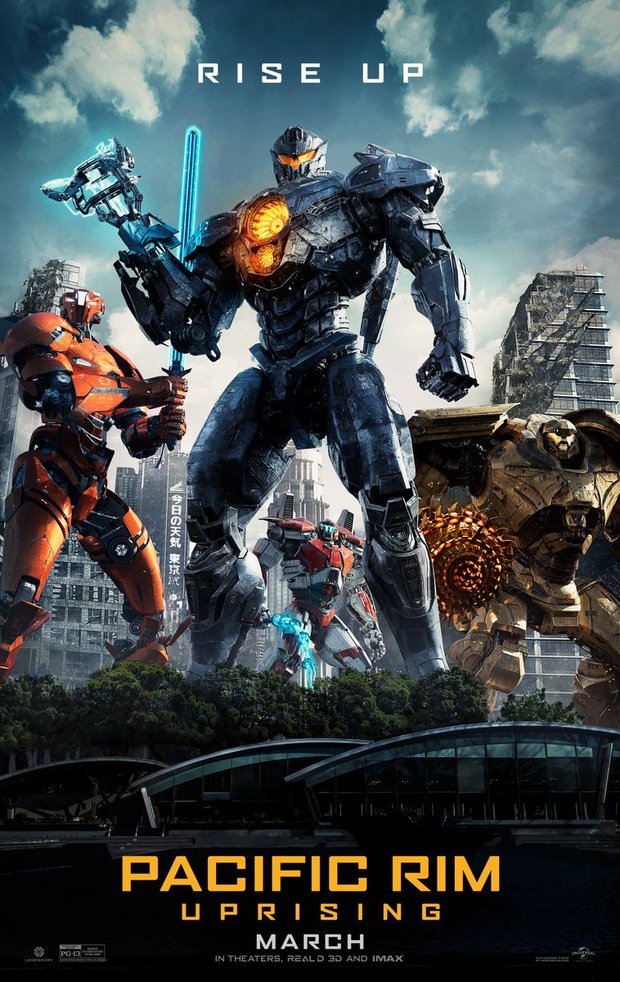 Póster de Pacific Rim UpRising,  trailer mañana