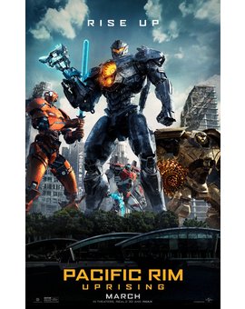 Póster de Pacific Rim UpRising,  trailer mañana