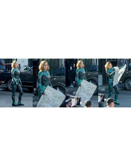 Primeras imágenes de Brie Larson en el traje de Capitana Marvel