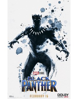 Pantera Negra, póster de Amc 