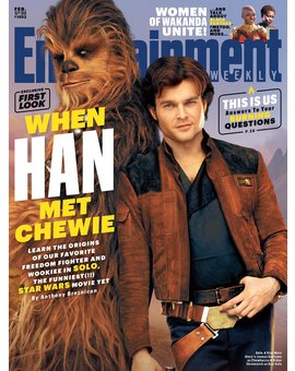 Han y Chewie en portada de Entertainment Weekly y galería de imágenes