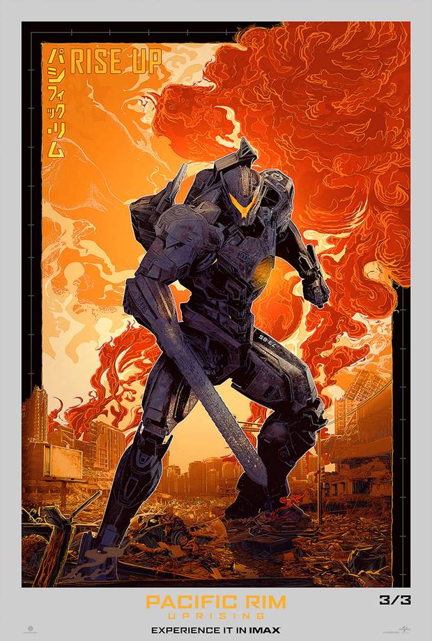 Póster de Gipsy Avenger de Pacific Rim UpRising