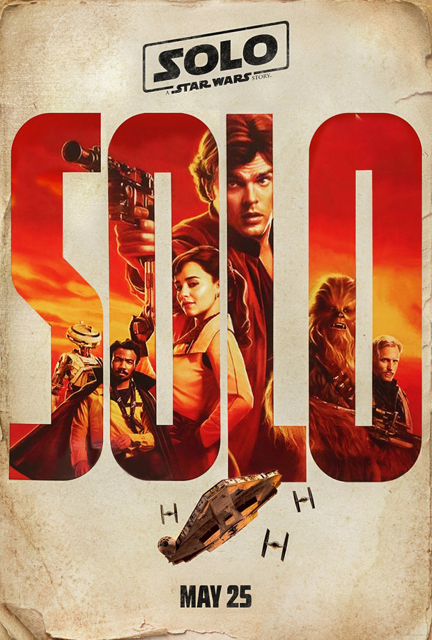 Póster de Solo - Una Historia de Star Wars