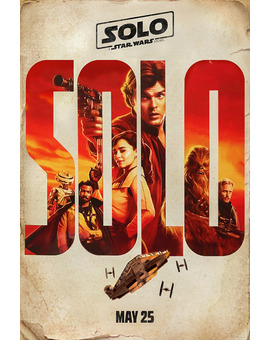 Póster de Solo - Una Historia de Star Wars