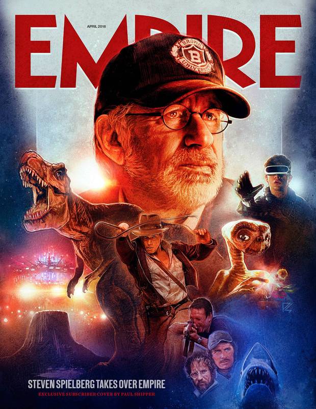 Portada especial para suscriptores de EMPIRE del número dedicado a Spielberg