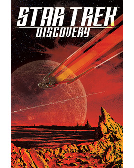 Ilustraciones de Star Trek Discovery;  figuras y naves de la saga desde la Feria de Juguetes de Nueva York