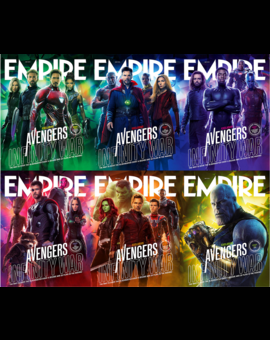 Portadas de EMPIRE de Los Vengadores - La Guerra del Infinito