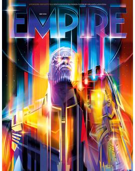 Portada especial para suscriptores de EMPIRE de Los Vengadores: La Guerra del Infinito