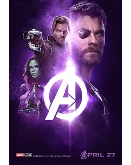 Poder, póster de Vengadores La Guerra del Infinito
