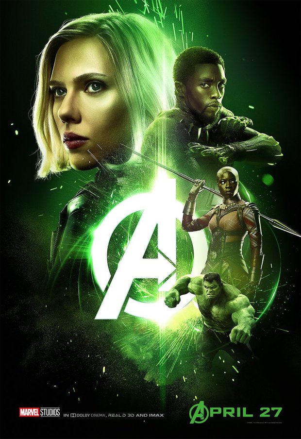 Tiempo, póster de Vengadores La Guerra del Infinito