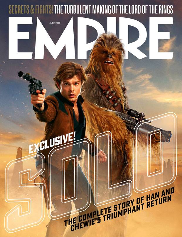 SOLO en portada de EMPIRE y nuevo metraje en un nuevo anuncio