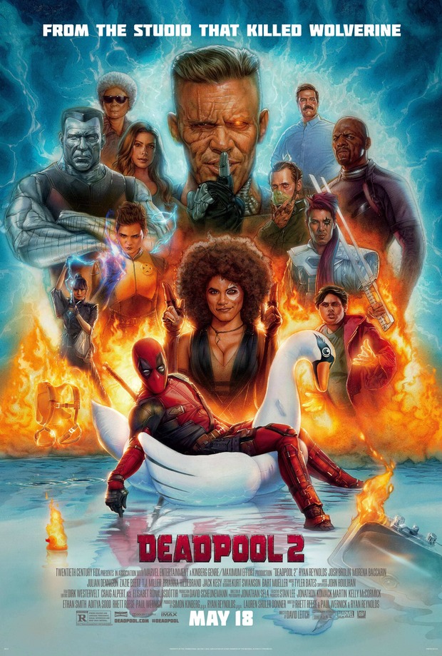 Póster final de DEADPOOL 2