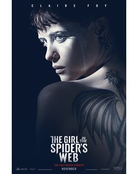  LO QUE NO TE MATA TE HACE MÁS FUERTE (THE GIRL IN THE SPIDER'S WEB - Millennium II), trailer y póster