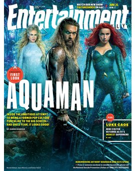Portada de Entertainment Weekly con AQUAMAN