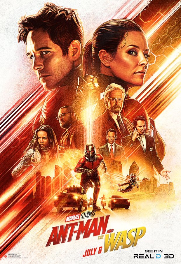 Póster de RealD de ANT-MAN y La AVISPA