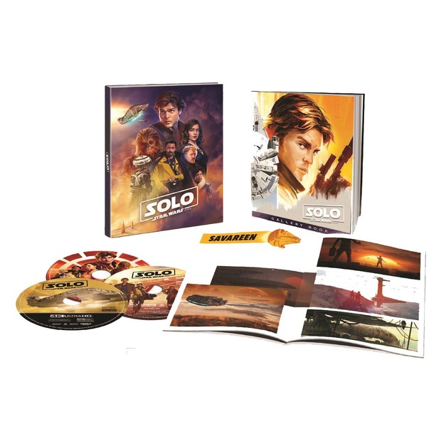 Edición digipack de Target de SOLO - Una Historia de Star Wars con libreto de 40 páginas y extras exclusivos