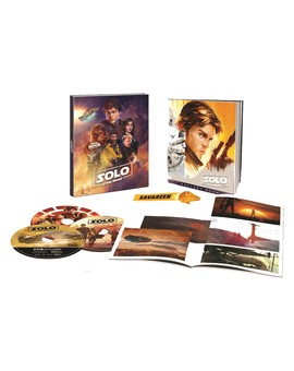 Edición digipack de Target de SOLO - Una Historia de Star Wars con libreto de 40 páginas y extras exclusivos