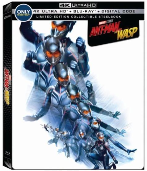 Posible diseño del estuche metálico de Ant-Man y La Avispa de Best Buy