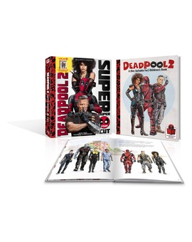 Edición de Target de DEADPOOL 2 con libro (NO adecuado) para niños