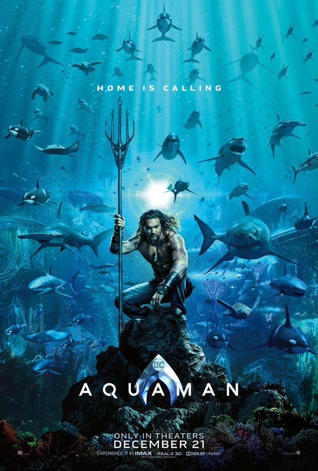 Primer póster de AQUAMAN