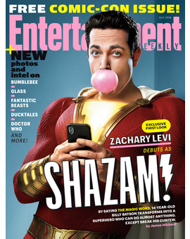 Portada de Entertainment Weekly con SHAZAM!