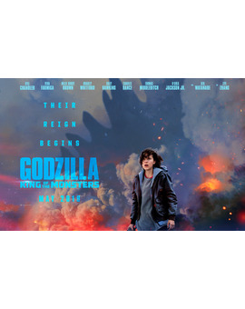 Póster y primer adelanto de GODZILLA Rey de los Monstruos