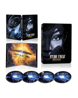 Estuche metálico de Star Trek Discovery; el 21 de noviembre saldrá el blu-ray en España