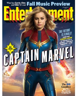  CAPITANA MARVEL en portada de Entertainment Weekly