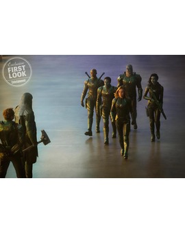 10 primeras imágenes de CAPITANA MARVEL con primer vistazo a Jude Law y a los Skrulls