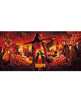 Póster de HELLBOY de la NYCC