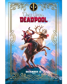 Póster oficial de Once Upon a Deadpool
